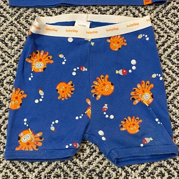 🎉 GUC! 🎉 Baby Gap 18-24M Octupus Two-Piece Pajama Set - Picture 5 of 5